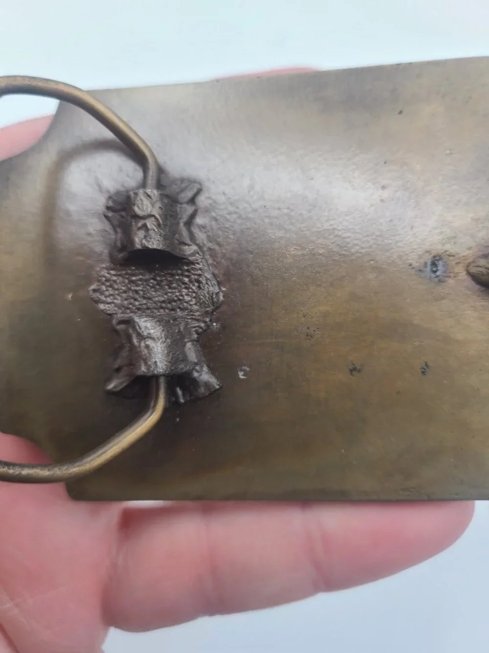 Cleveland Brass Belt Buckle 1921-1983 Carriage Wells Fargo?